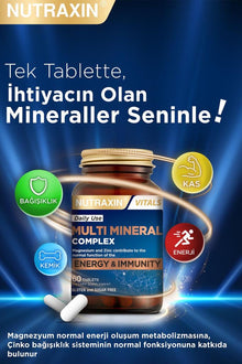 Nutraxin Multivitamin Mineral Immune Complex 60 Tablets