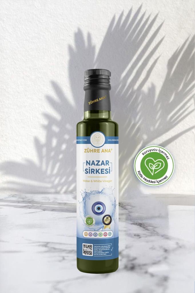 Zühre Ana Nazar Sirkesi Water & White Vinegar 500 Ml