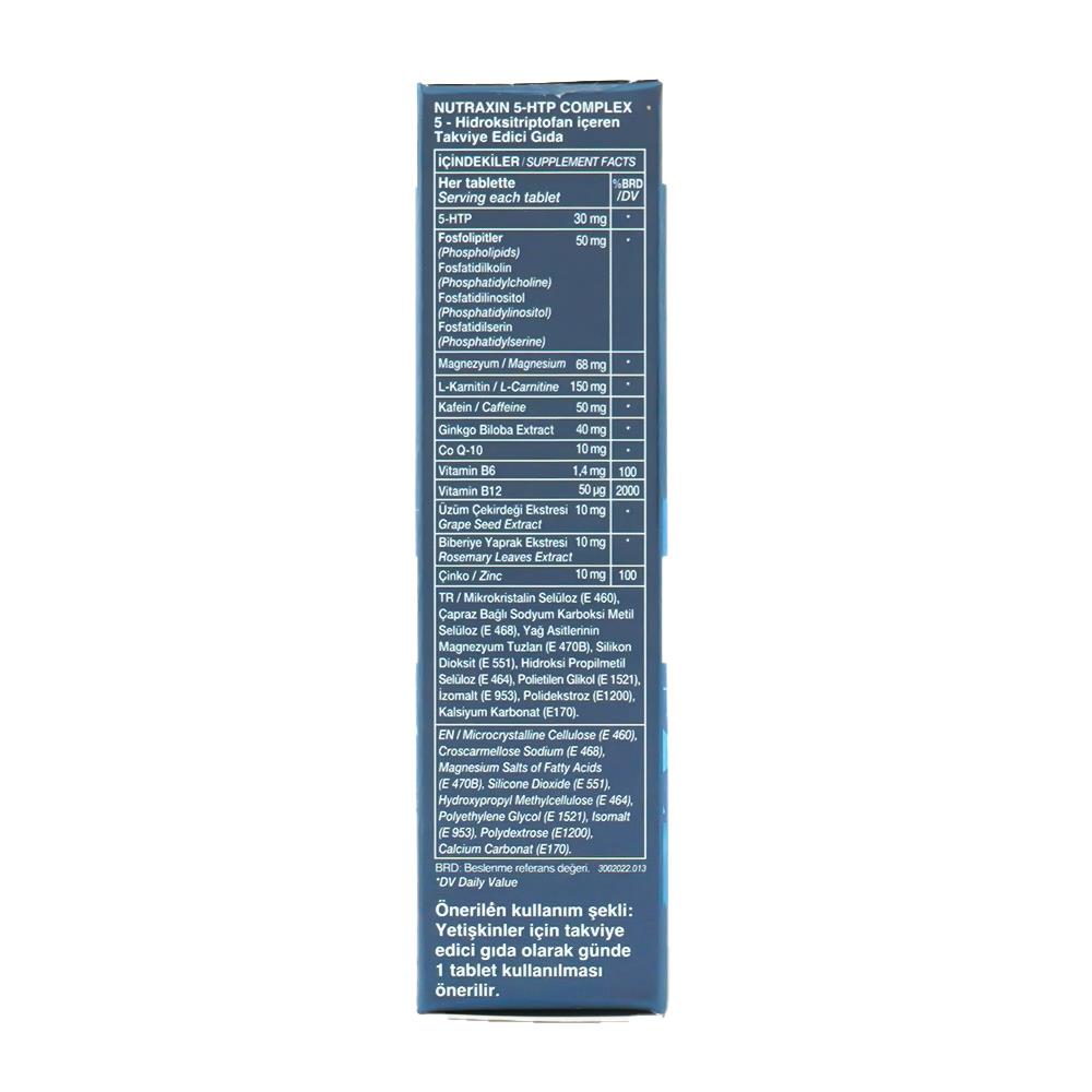 Nutraxin 5 Htp Complex 30 TABLET