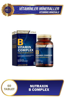 Nutraxin B Vitamin Complex 60 Tablets