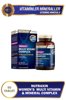 Nutraxin Multivitamin for Women, 60 Tablets