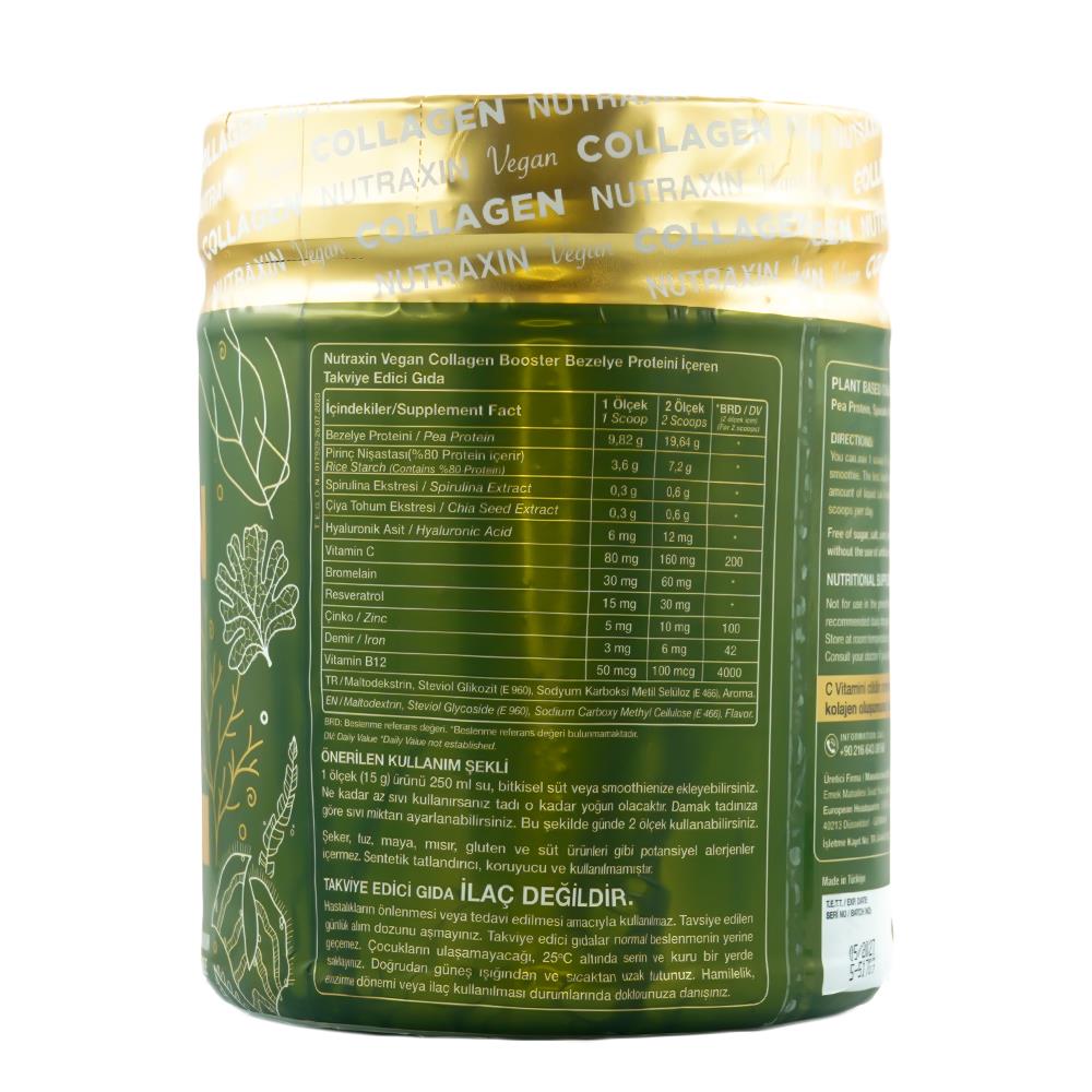 Nutraxin Vegan Kolajen Booster 300 Gr