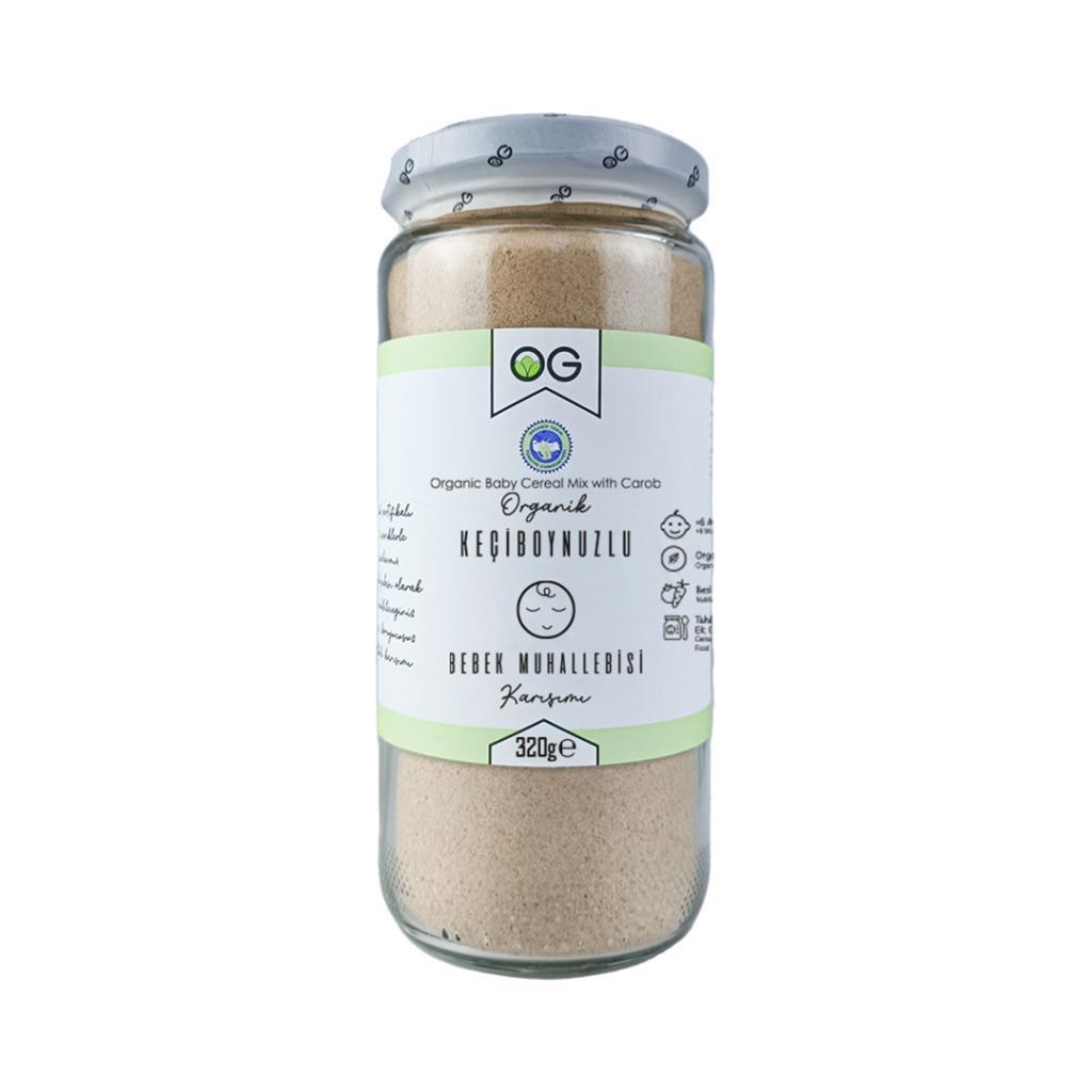 Og Natural Organik Keçiboynuzlu Bebek Muhallebisi Karışımı 320 Gr