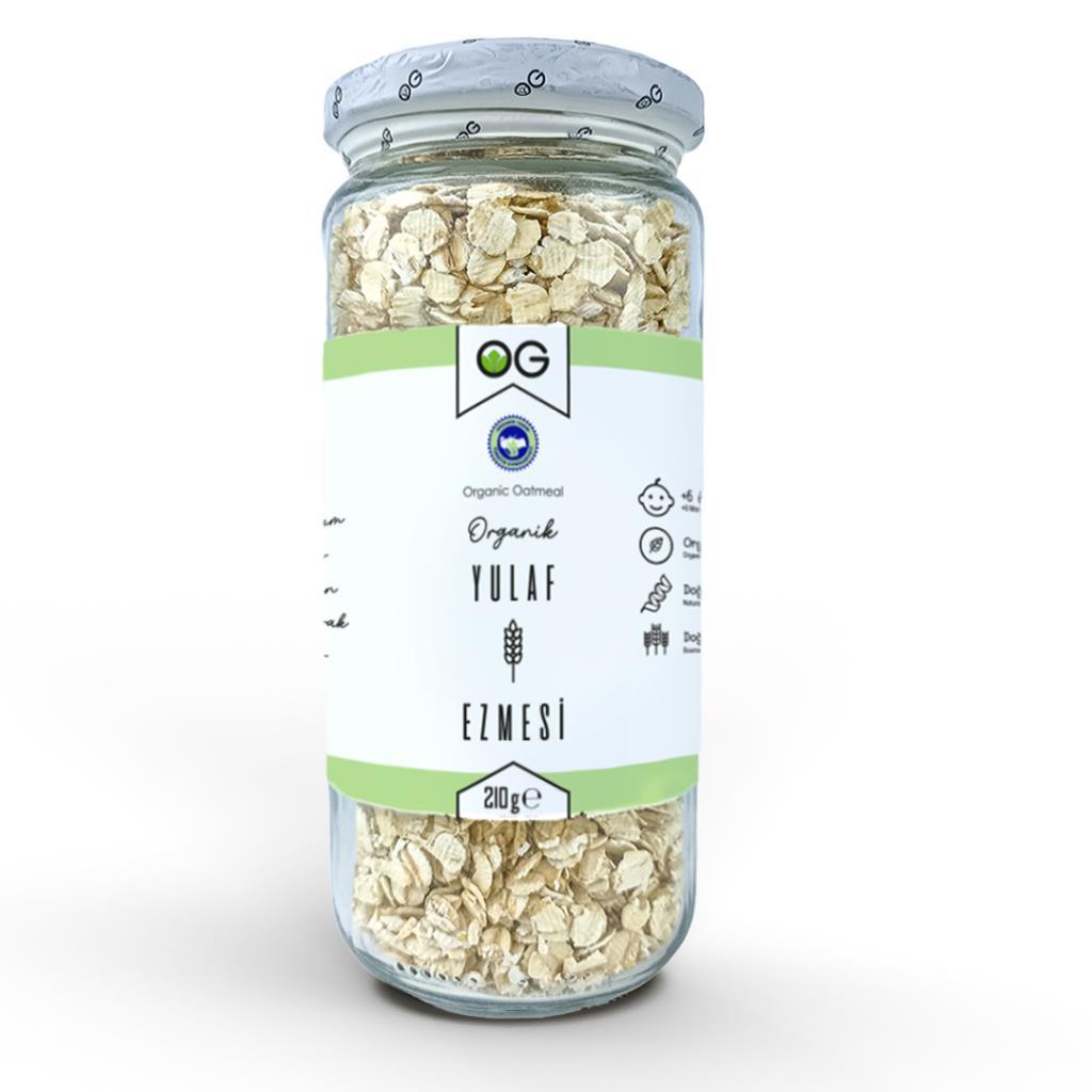 Og Natural Organik Yulaf Ezmesi 210 Gr