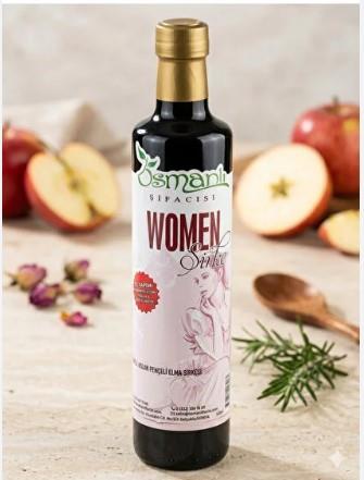 Osmanlı Şifacısı Women Sirke Hayıtlı Aslan Pençeli Elma Sirkesi 500 Ml