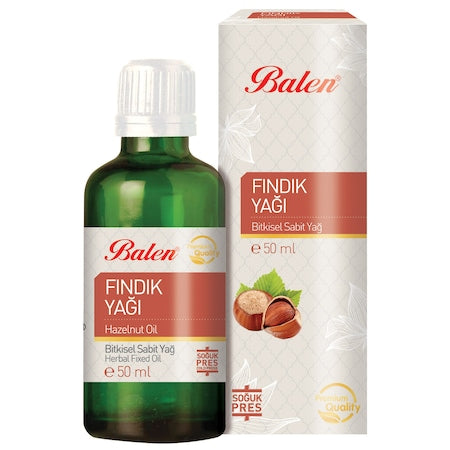OUTLET Balen Findik Yagi 50 ml Soguk Pres SKT 2025-08-30 İADESİ YOKTUR