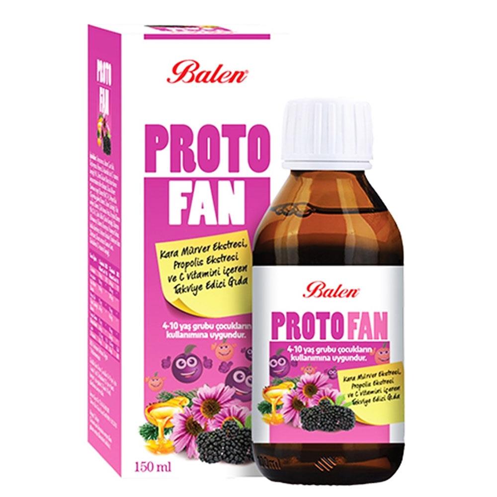 OUTLET Balen Protofan Karamürver Propolis C Vitamini Surup 150 ml SKT 2025-11-30 İADESİ YOKTUR