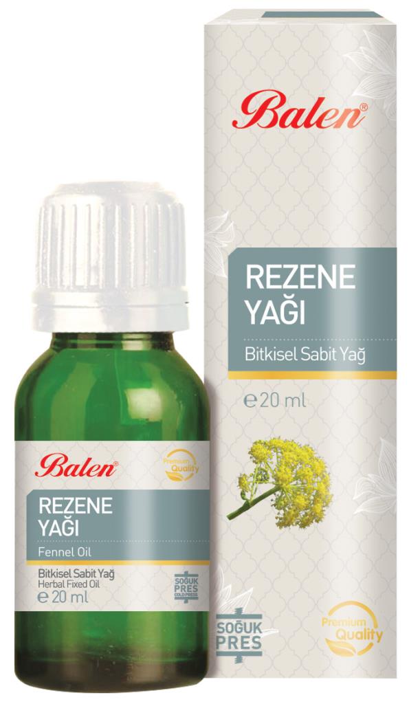 OUTLET Balen Rezene Yagi 20 ml Soguk Pres SKT 2024-02-28 İADESİ YOKTUR