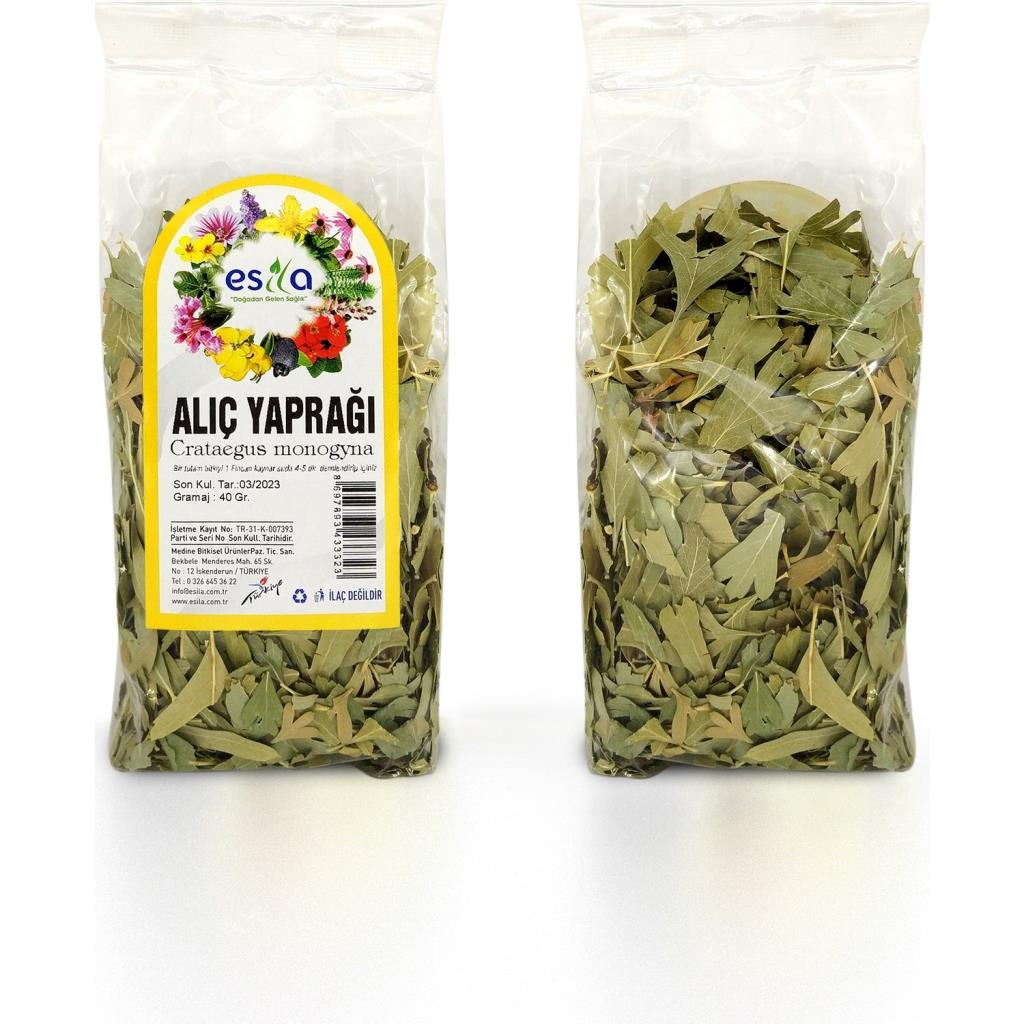 OUTLET Esila Aliç Yapragi 40 Gr SKT 2025-05-31 İADESİ YOKTUR