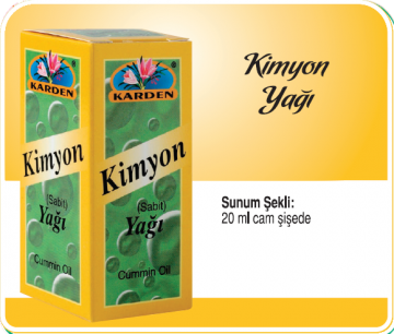 OUTLET Karden Kimyon Yagi 20ml SKT 2024-12-31 İADESİ YOKTUR