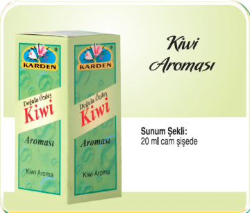 OUTLET Karden Kivi Kiwi Aromasi 20 ml SKT 2024-12-31 İADESİ YOKTUR