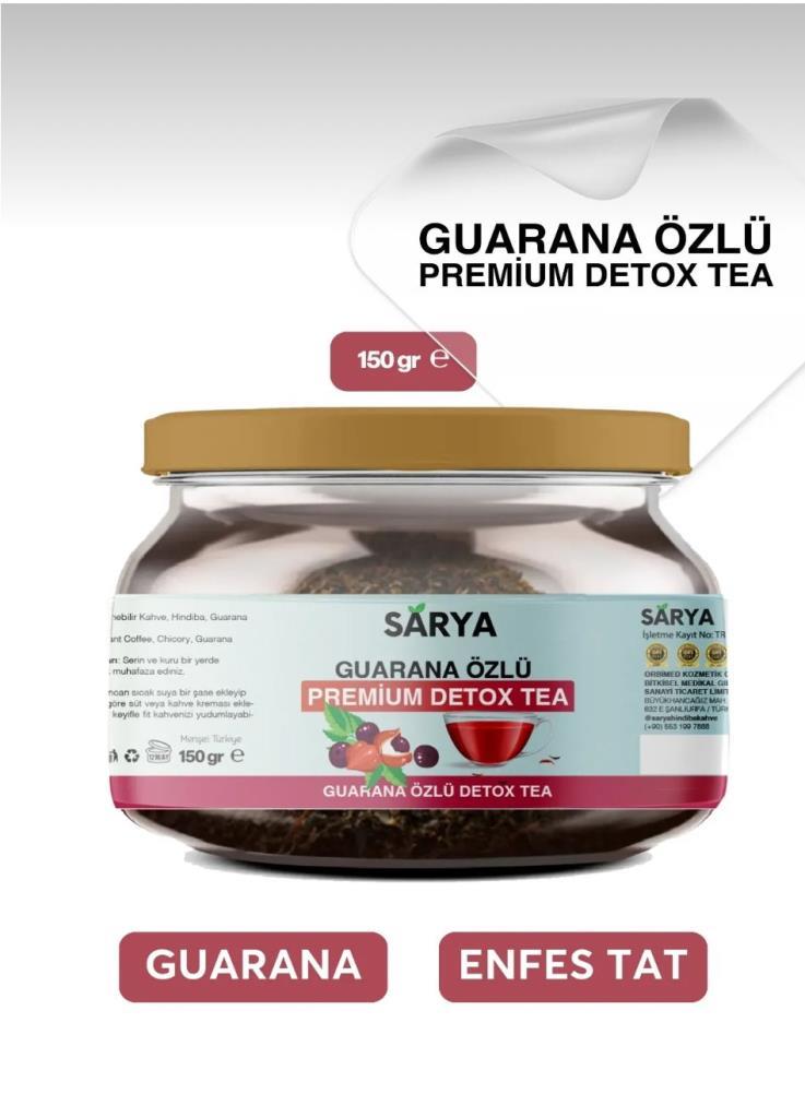 OUTLET Sarya Guarana Detox Çayi 150 Gr SKT 2026-01-31 İADESİ YOKTUR