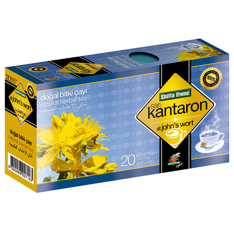 OUTLET Shiffa Home Sari Kantaron Çayi 20 poset St.John’s wort Sari Kantoron çayi SKT 2025-07-31 İADESİ YOKTUR