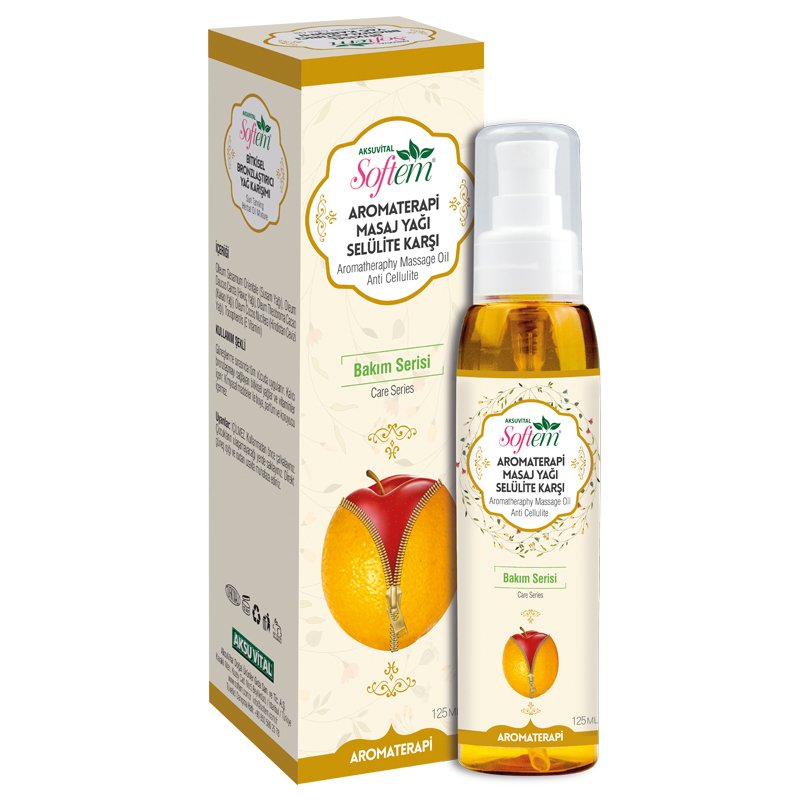 OUTLET Softem Aromaterapi Masaj Yagi Selülit 125 Ml SKT 2025-01-31 İADESİ YOKTUR