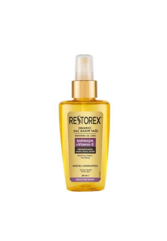 Restorex Onarıcı Saç Bakım Yağı Sarmaşık + Vitamin Ê 80 Ml