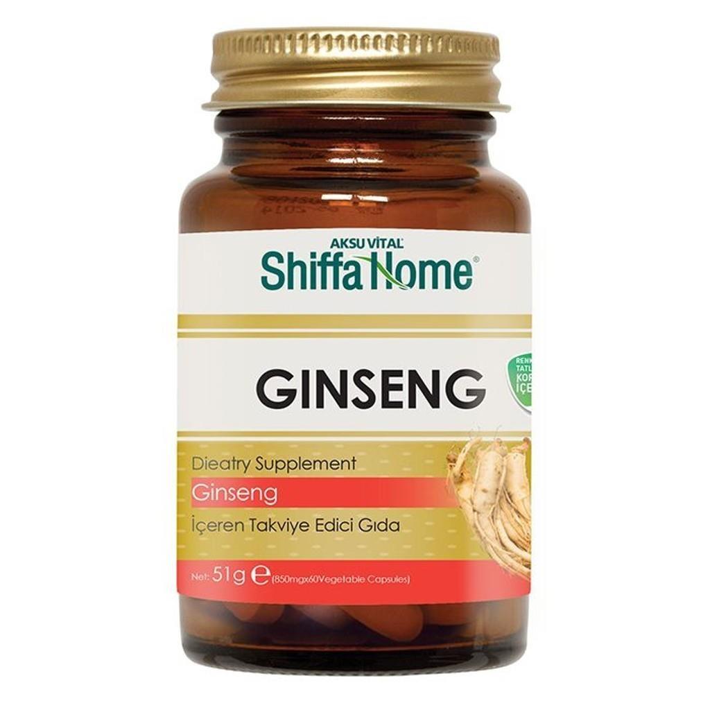 Shiffa Home Kırmızı Ginseng Kapsül 60 kapsül