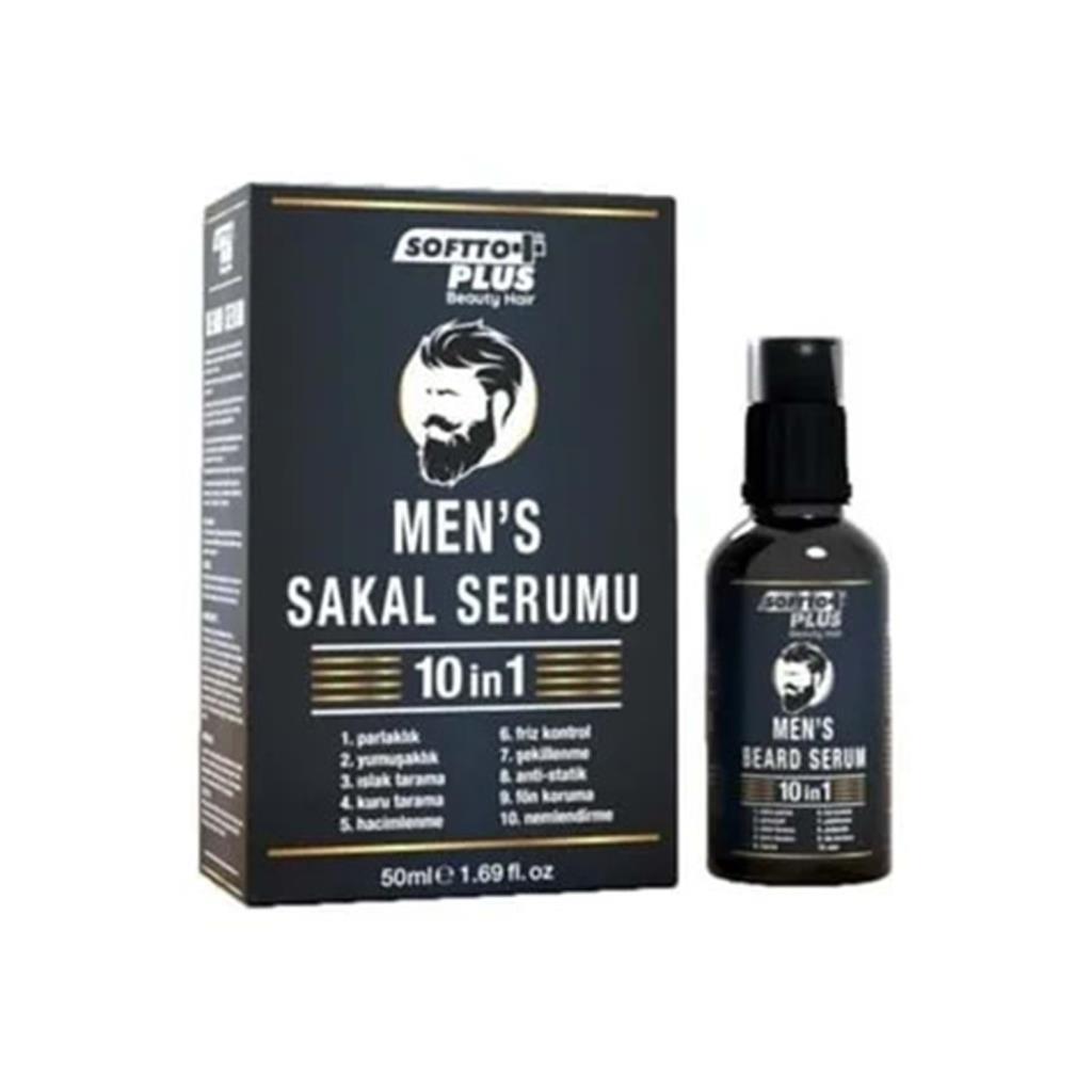 Softto Plus Sakal Bakım Serumu 50 ml
