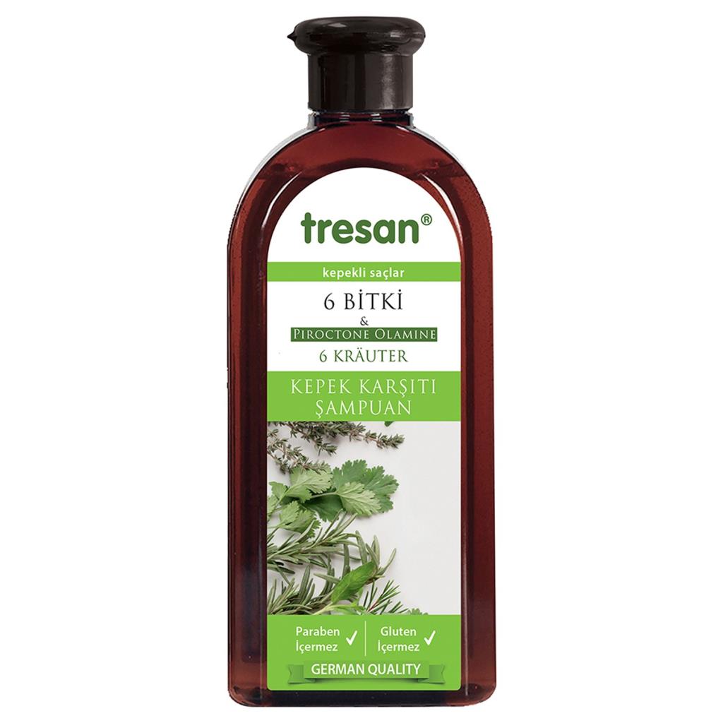 Tresan 6 Bitki Şampuan 300 ml Kepek Karşıtı