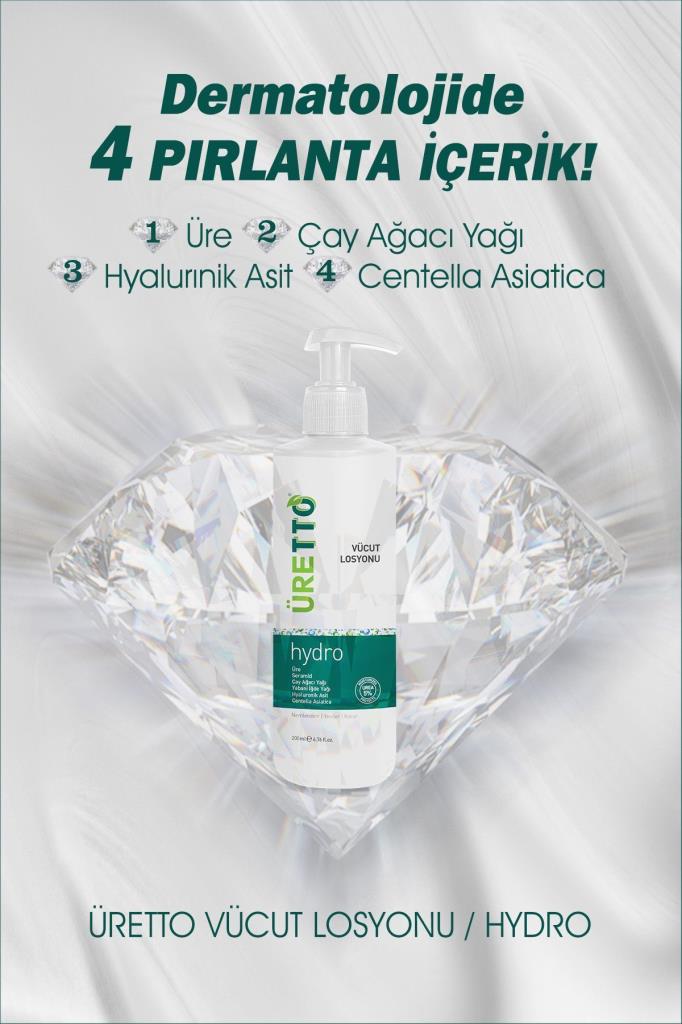Üretto Hydro Vücut Losyonu 200ml