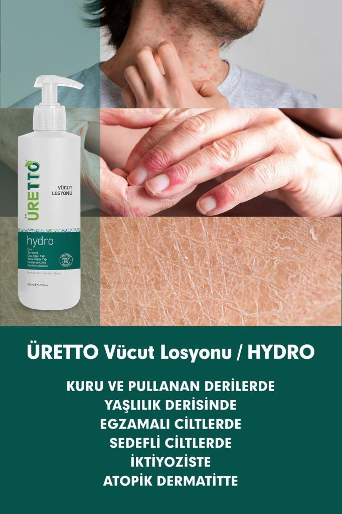 Üretto Hydro Vücut Losyonu 200ml