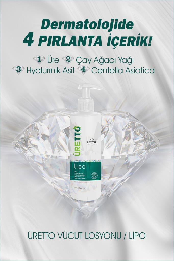 Üretto Lıpo Vücut Losyonu 200ml