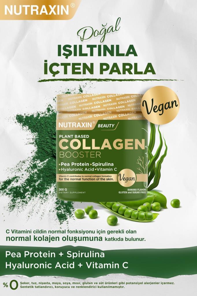 Nutraxin Vegan Kolajen Booster 300 Gr