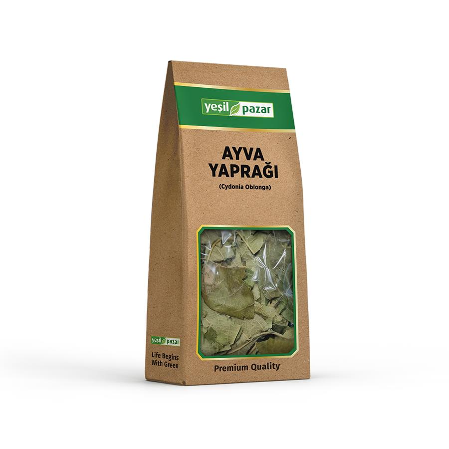 Yeşil Pazar Ayva Yaprağı 22 gr