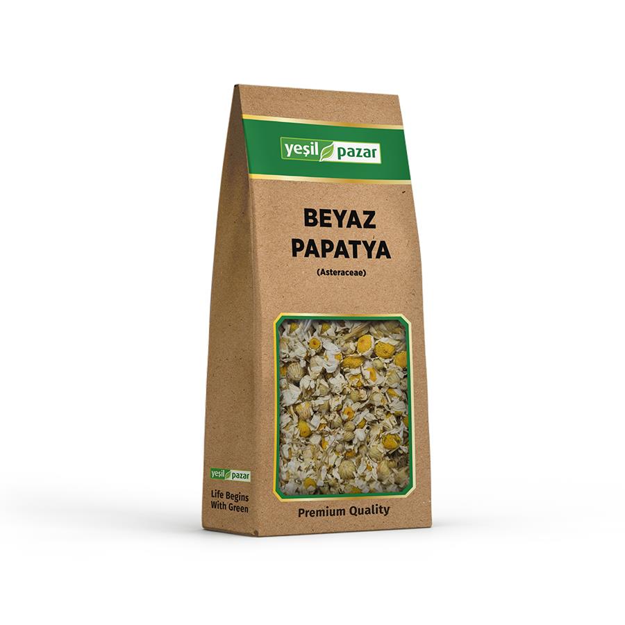 Yeşil Pazar Beyaz Papatya 50 gr