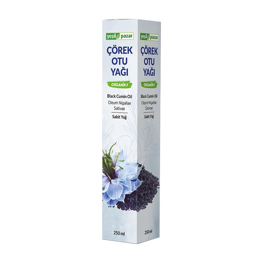 Yeşil Pazar Çörekotu Yağı 250 ML