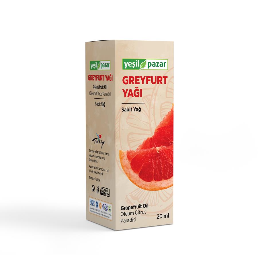 Yeşil Pazar Greyfurt Yağı 20 Ml