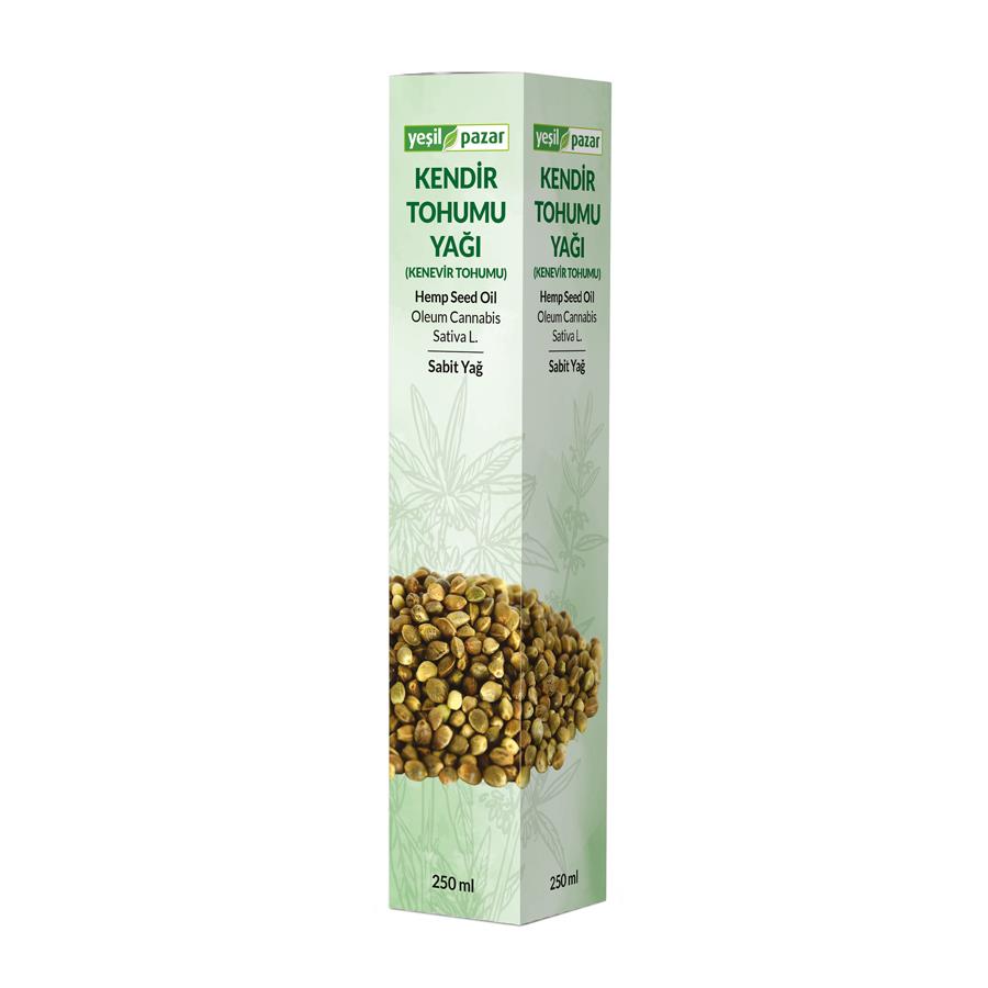 Yeşil Pazar Kenevir Yağı 250 ML