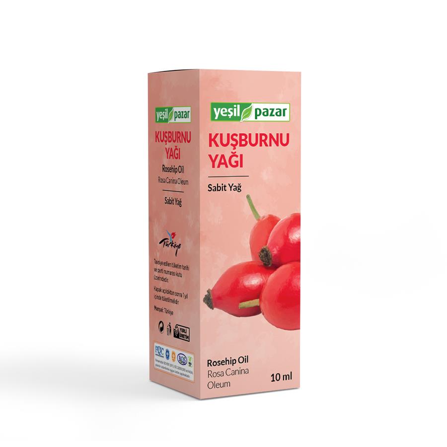 Yeşil Pazar Kuşburnu Yağı 10 Ml
