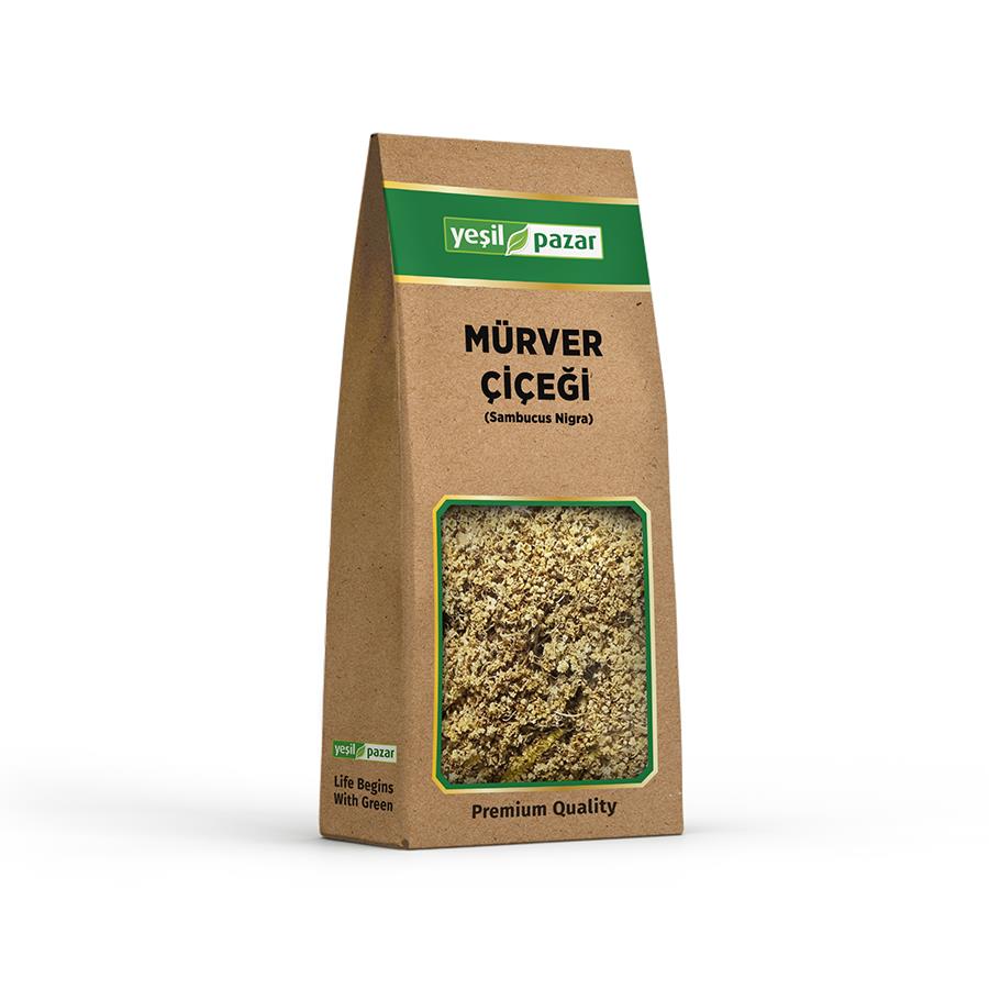 Yeşil Pazar Mürver Çiçeği 30 gr