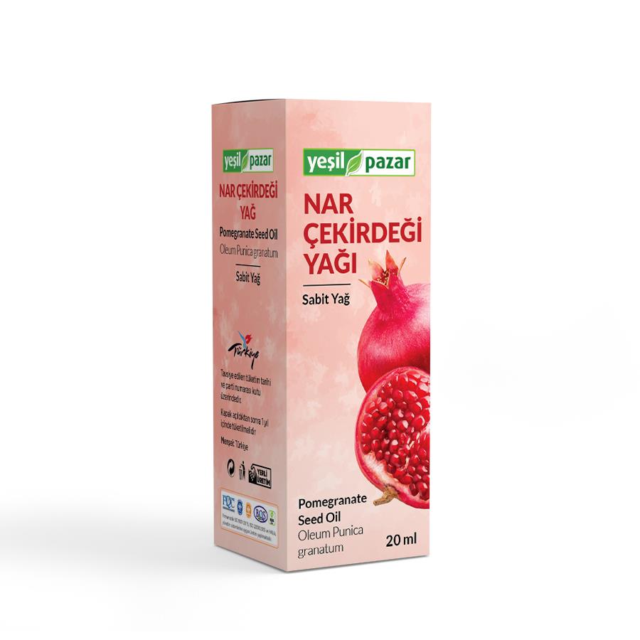 Yeşil Pazar Nar Çekirdeği Yağı 20 ML