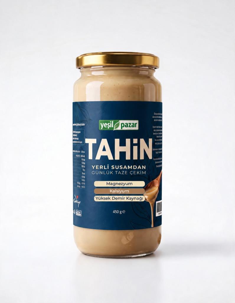 Yeşil Pazar Taze Çekim Tahin 450 Gram