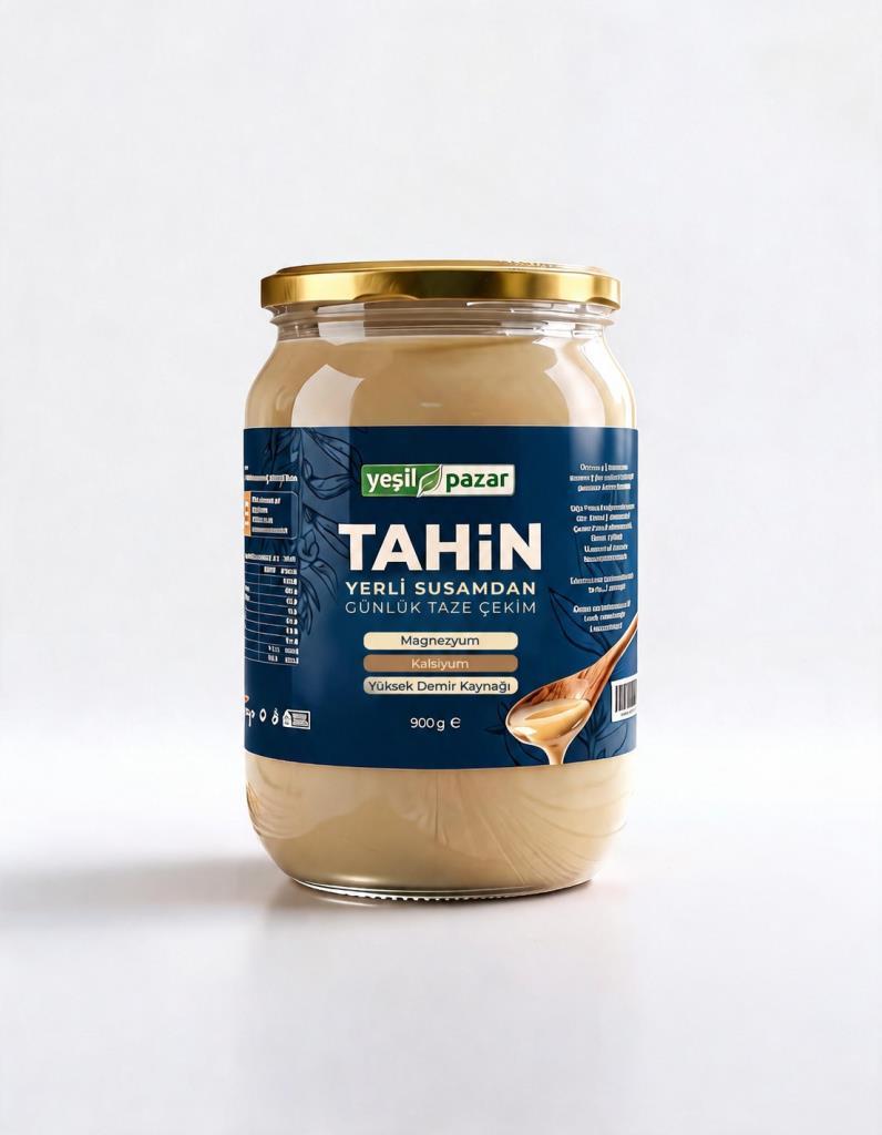 Yeşil Pazar Taze Çekim Tahin 900 Gram