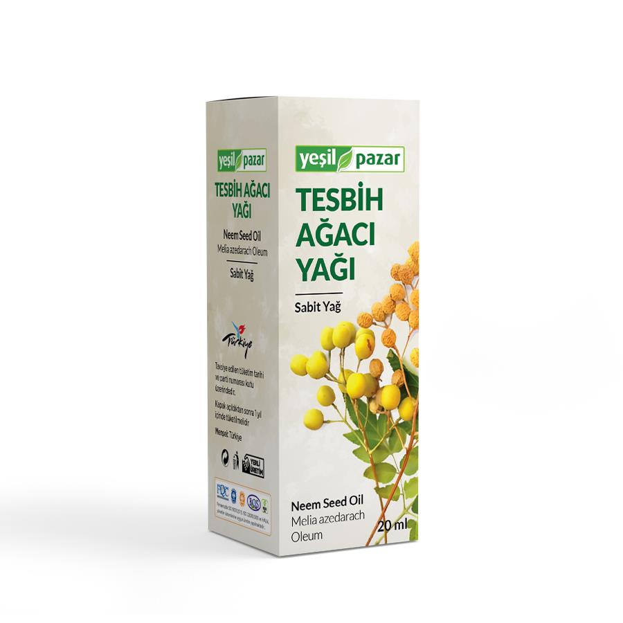 Yeşil Pazar Tesbih Ağacı Yağı 20 Ml