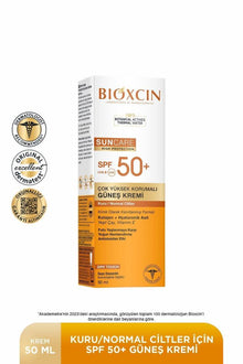 Bıoxcın Sun Care Spf 50 Çok Yüksek Korumalı Güneş Kremi Kuru Ve Normal Cilt 50 ML