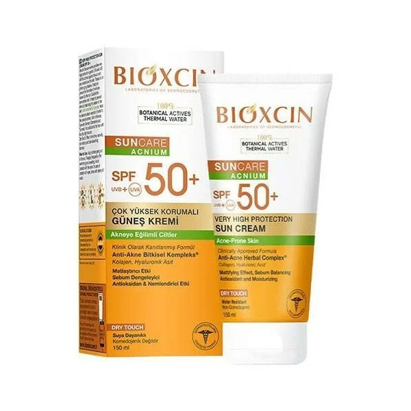 Bioxcin Sun Akneye Eğilimli Ciltler İçin Çok Yüksek Korumalı Güneş Kremi 150 Ml SPF 50+