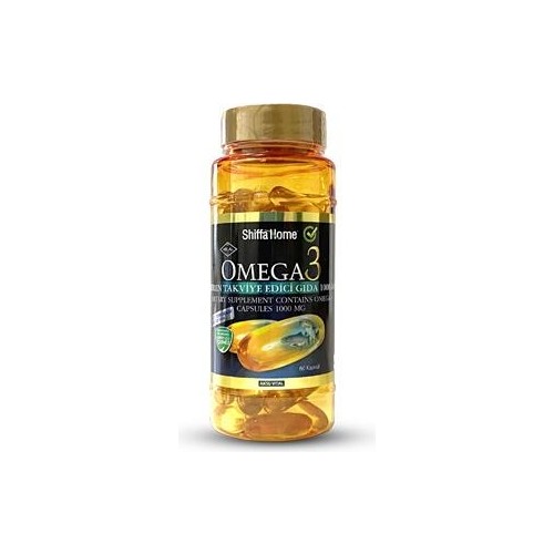 Shiffa Home Omega 3 Balık Yağı 1000 Mg 60 Softjel