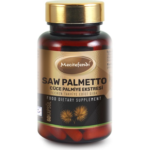 Mecitefendi Saw Palmetto Ekstresi 60 Kapsül 580 Mg
