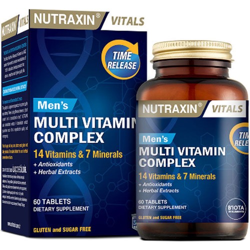 Nutraxin Multivitamin Erkek 60 Tablet