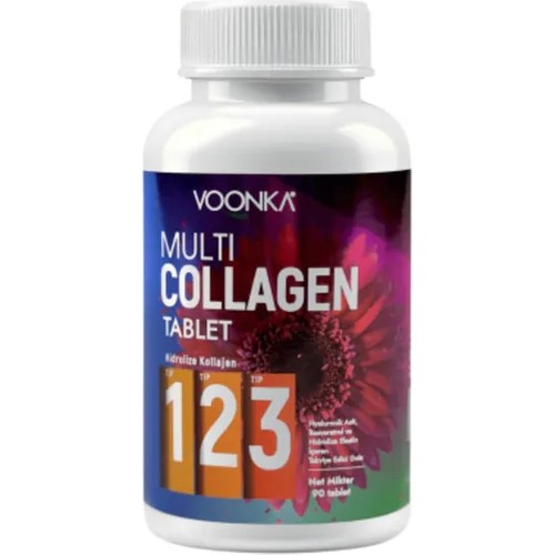 Voonka Multı Collagen TIP 1-2-3 90 Tablet
