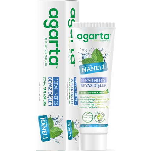 Agarta Doğal Diş Macunu Naneli 100 Ml
