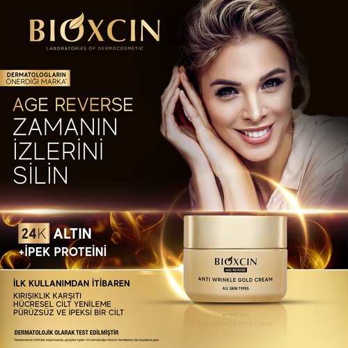 Bioxcin Age Reverse Kırışıklık Karşıtı Altın Krem 50 ML - 24K Altın