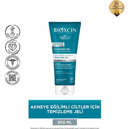 Bioxcin Akneye Eğilimli Ciltler İçin Temizleme Jeli 200 Ml
