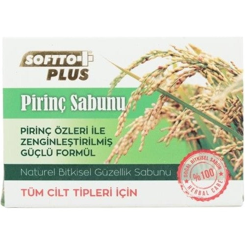 Softto Plus Pirinç Sabunu 150 G