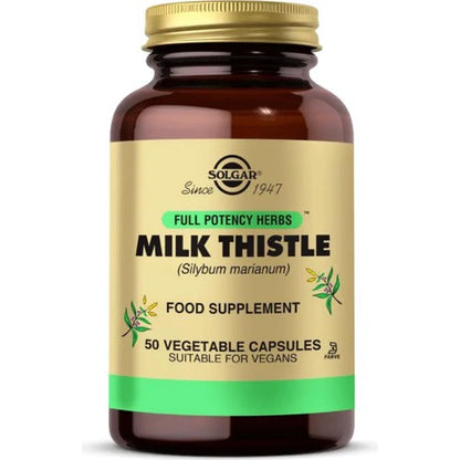 Solgar Milk Thistle Devedikeni 100 Mg 50 Kapsül