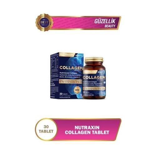Nutraxin Collagen Hidrolize Kolajen 30 Tablet