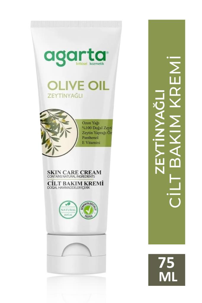 Agarta Doğal Zeytinyağlı Cilt Bakım Kremi 75 ml